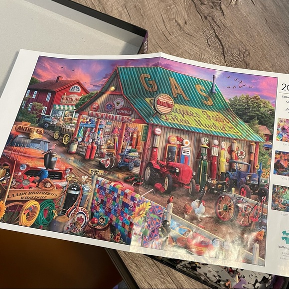 Buffalo puzzle 2000piece - Picture 4 of 5